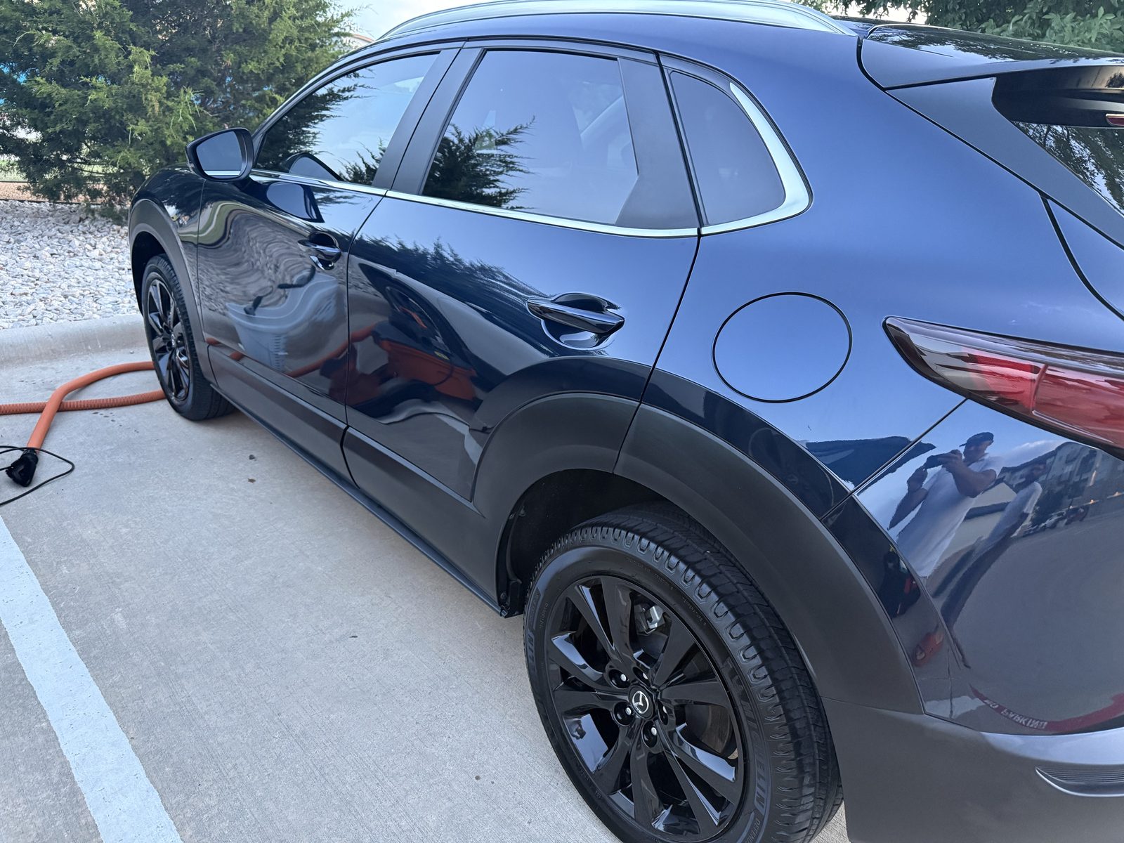 Mazda showroom finish