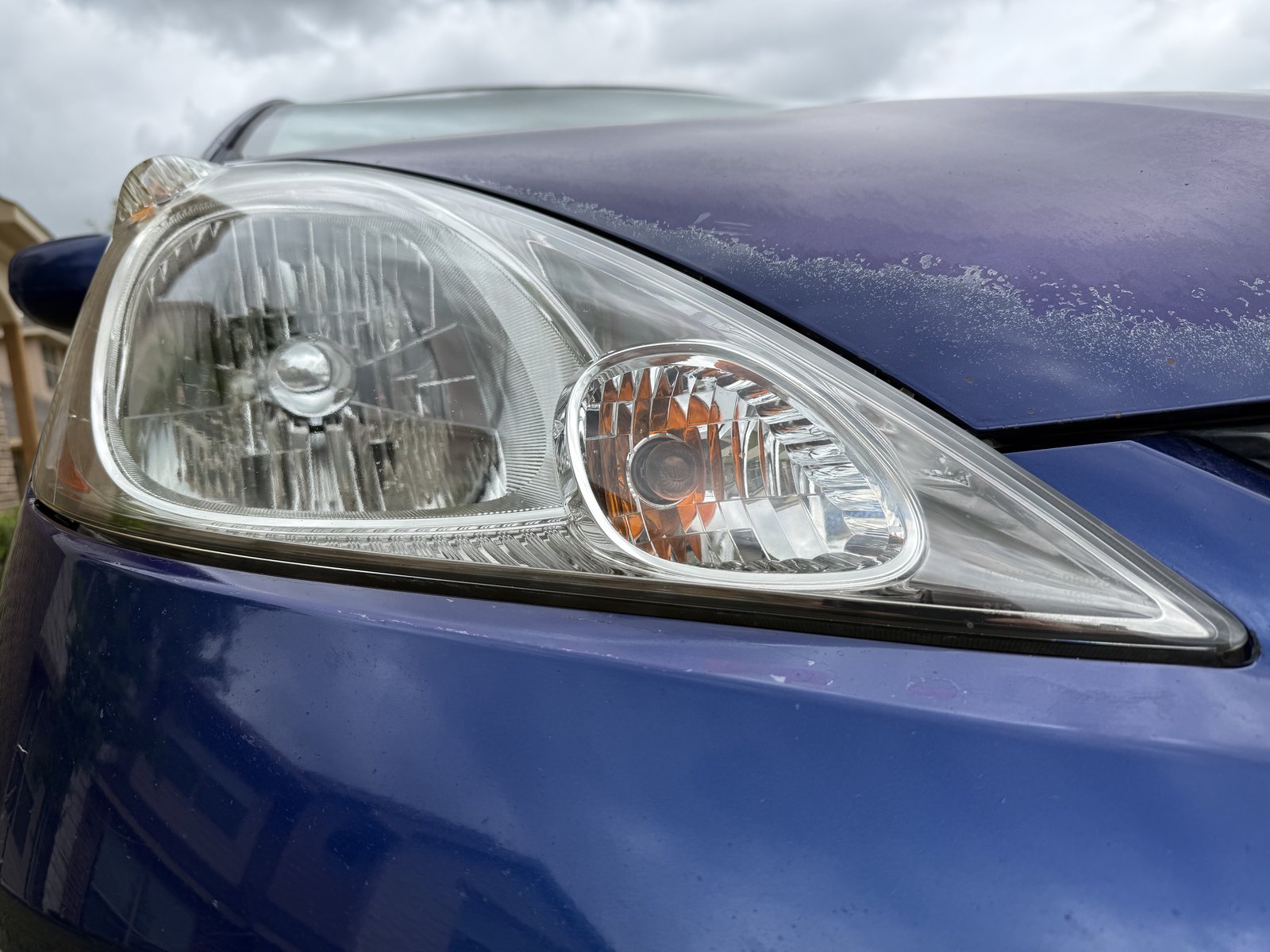 Crystal clear restored headlight