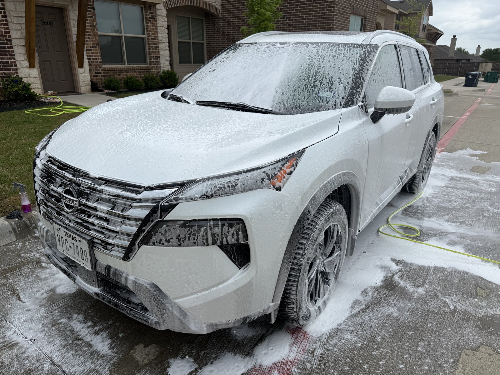 Nissan Rogue foam treatment